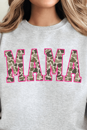 Pink Mama Camo Unisex NuBlend Crew Sweatshirt - Wholesale Accessory Market