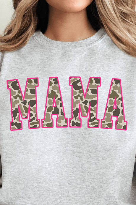 Pink Mama Camo Unisex NuBlend Crew Sweatshirt - Wholesale Accessory Market