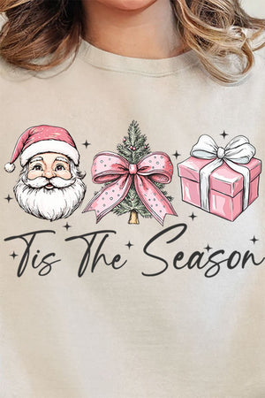 Pink Tis The Season Unisex NuBlend Crew Sweatshirt - Wholesale Accessory Market