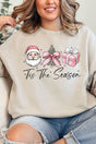 Pink Tis The Season Unisex NuBlend Crew Sweatshirt - Wholesale Accessory Market