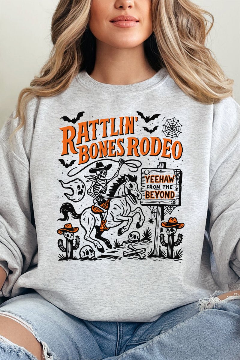 Rattlin' Bones Rodeo Unisex NuBlend Crew Sweatshirt - Wholesale Accessory Market