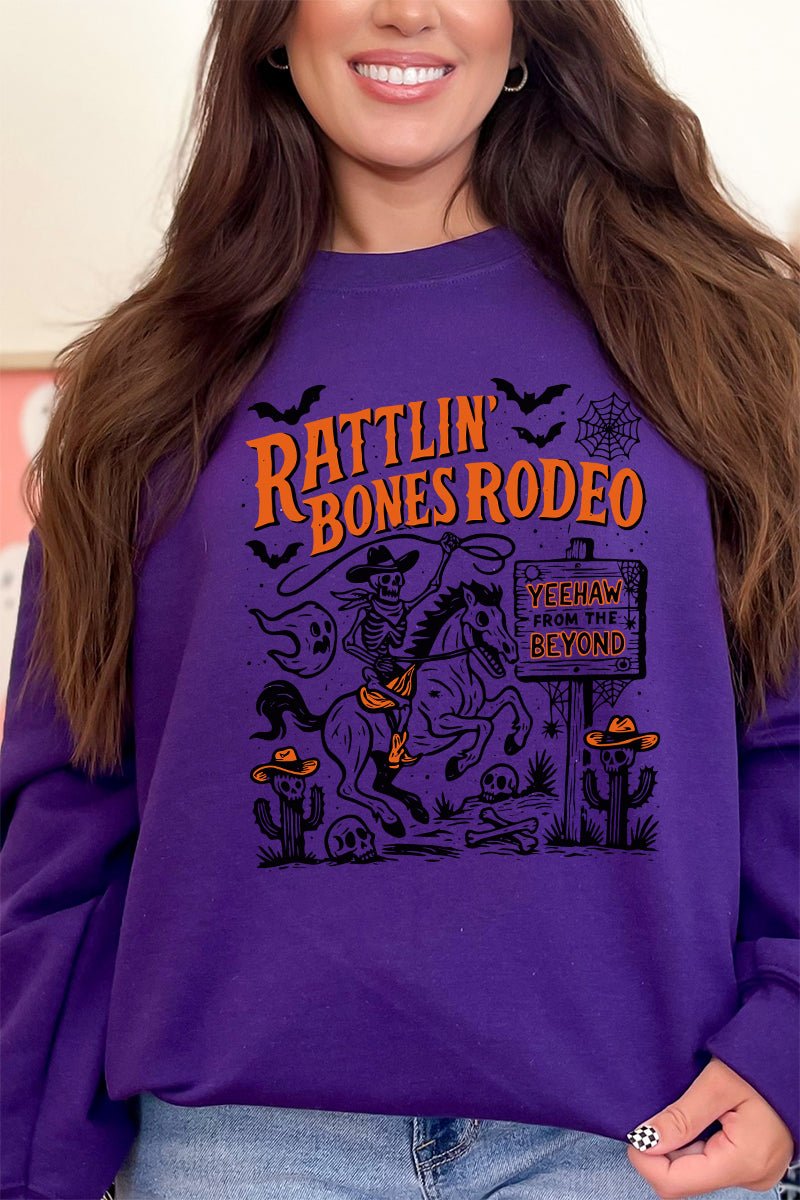 Rattlin' Bones Rodeo Unisex NuBlend Crew Sweatshirt - Wholesale Accessory Market