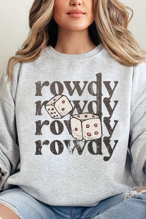 Rowdy Dice Unisex NuBlend Crew Sweatshirt - Wholesale Accessory Market