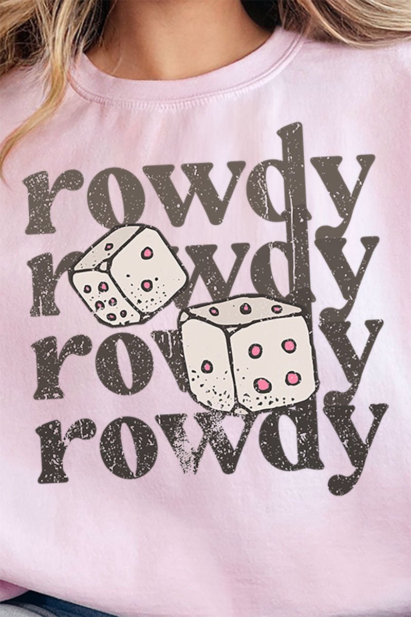 Rowdy Dice Unisex NuBlend Crew Sweatshirt - Wholesale Accessory Market