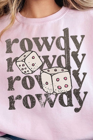 Rowdy Dice Unisex NuBlend Crew Sweatshirt - Wholesale Accessory Market