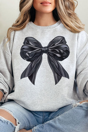 Satin Black Bows Unisex NuBlend Crew Sweatshirt - Wholesale Accessory Market