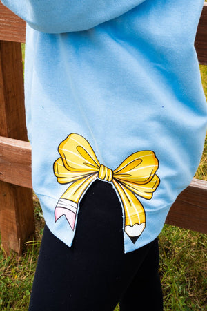 Side Bows Coquette Teacher Unisex NuBlend Crew Sweatshirt - Wholesale Accessory Market