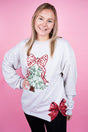 Side Bows Green Chinoiserie Tree Unisex NuBlend Crew Sweatshirt - Wholesale Accessory Market