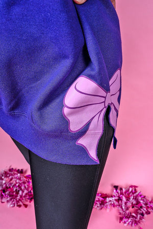 Side Bows Mardi Magic Bows Unisex NuBlend Crew Sweatshirt - Wholesale Accessory Market