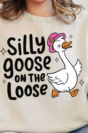 Silly Goose On The Loose Unisex NuBlend Crew Sweatshirt - Wholesale Accessory Market