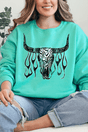 Smokin' Steer Unisex NuBlend Crew Sweatshirt - Wholesale Accessory Market