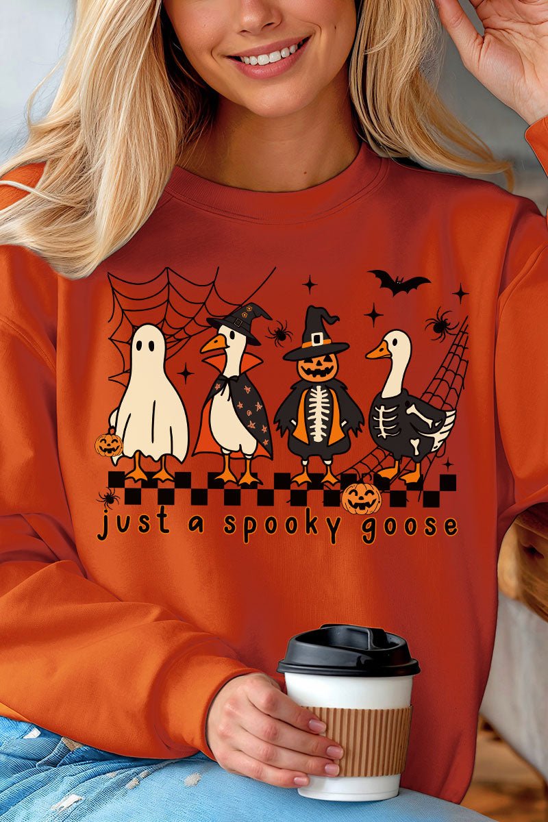 Spooky Goose Unisex NuBlend Crew Sweatshirt - Wholesale Accessory Market