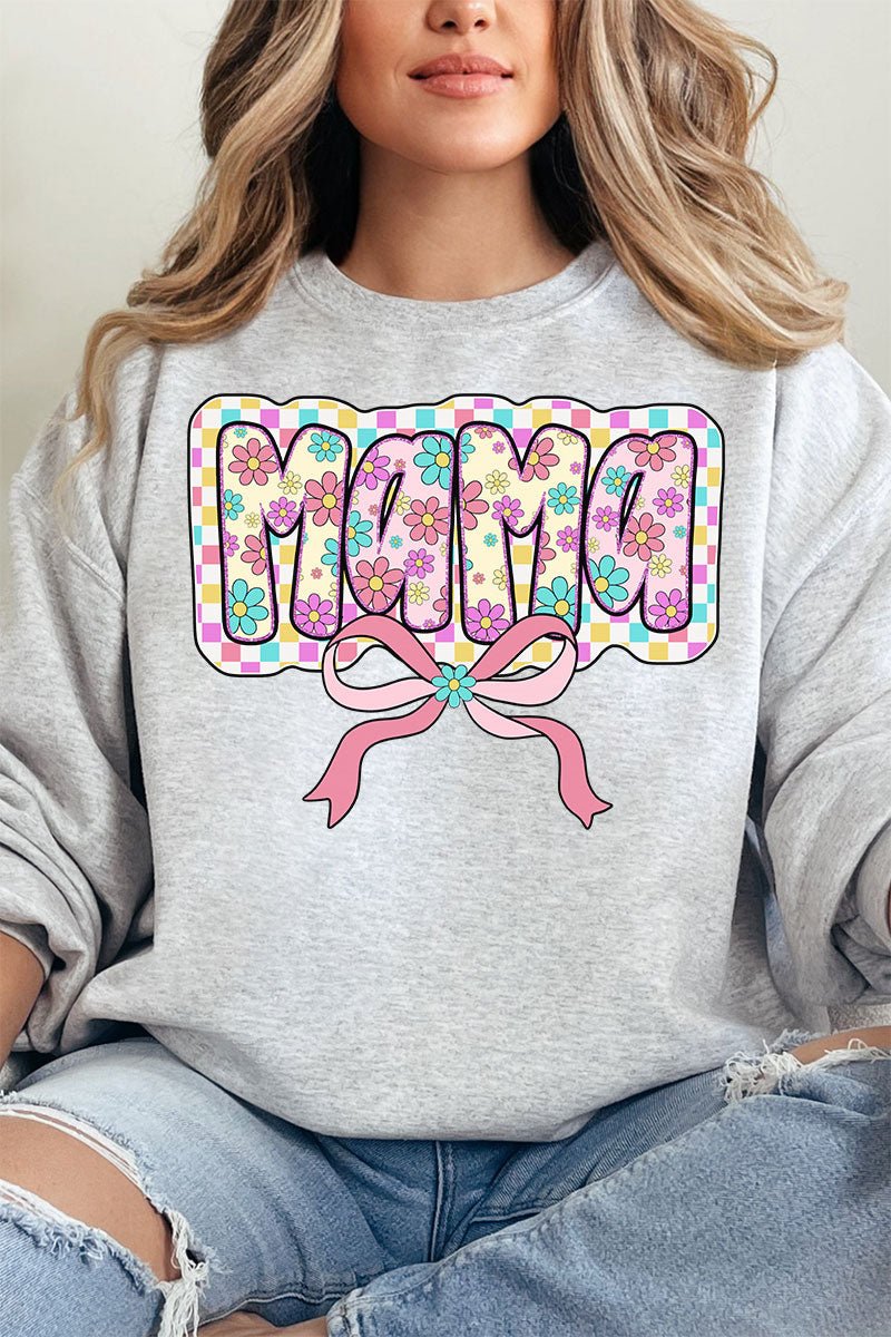 Spring Blooms Mama Unisex NuBlend Crew Sweatshirt - Wholesale Accessory Market