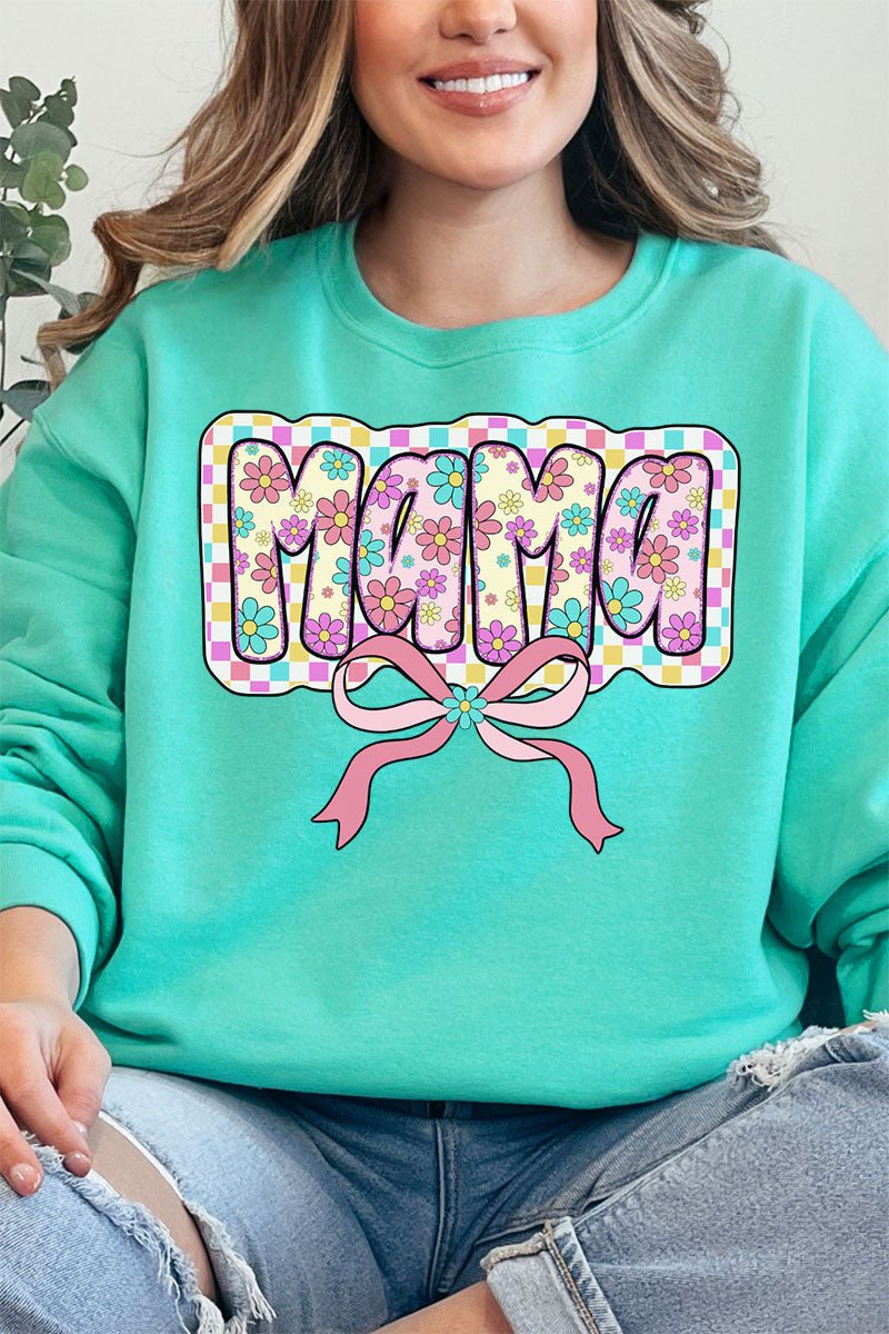 Spring Blooms Mama Unisex NuBlend Crew Sweatshirt - Wholesale Accessory Market