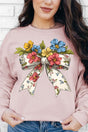 Spring Coquette Bouquet Unisex NuBlend Crew Sweatshirt - Wholesale Accessory Market