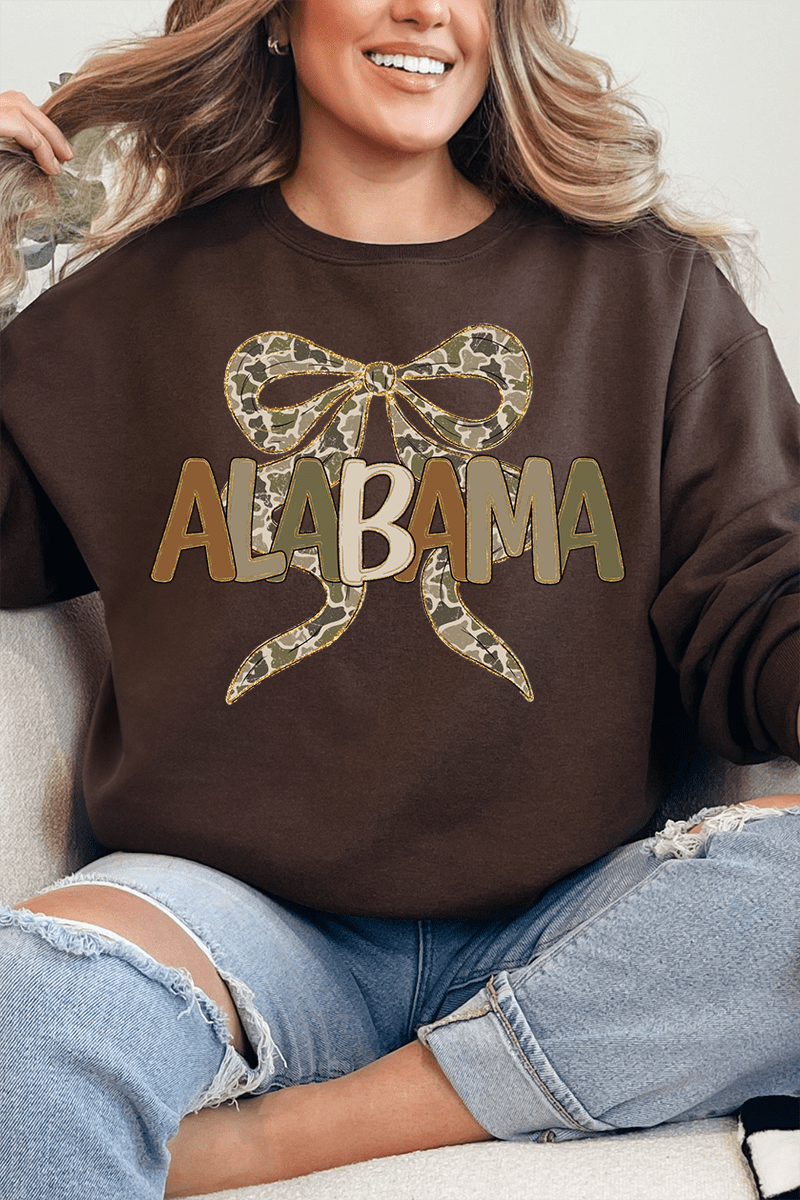 Sweet Home Camo Alabama Unisex NuBlend Crew Sweatshirt - Wholesale Accessory Market