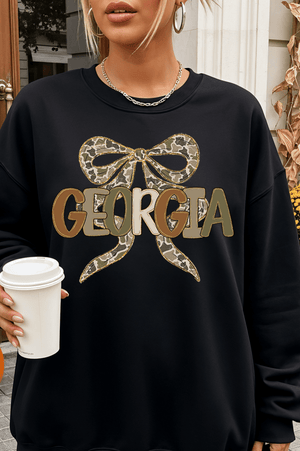 Sweet Home Camo Georgia Unisex NuBlend Crew Sweatshirt - Wholesale Accessory Market