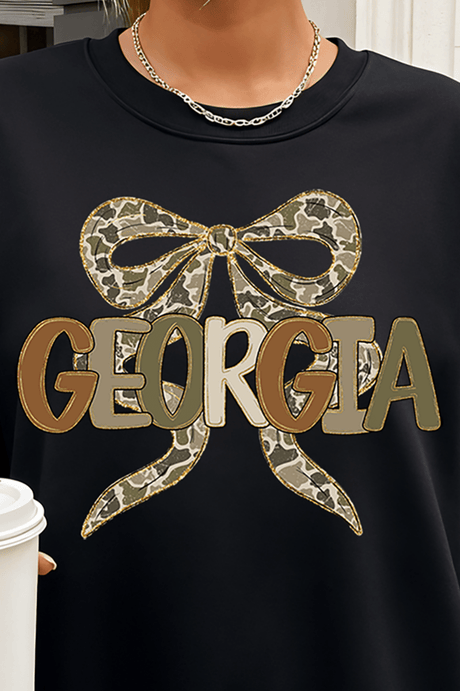 Sweet Home Camo Georgia Unisex NuBlend Crew Sweatshirt - Wholesale Accessory Market