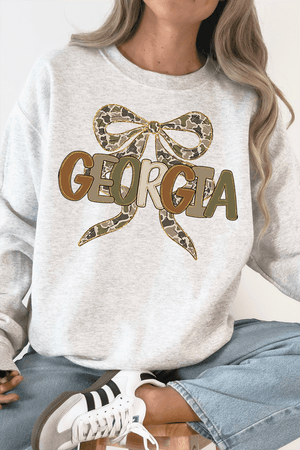 Sweet Home Camo Georgia Unisex NuBlend Crew Sweatshirt - Wholesale Accessory Market