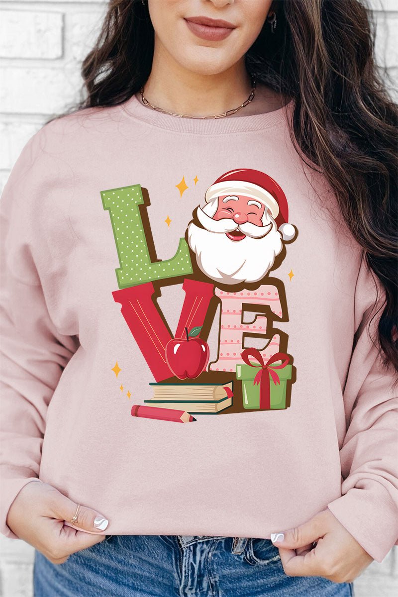 Teacher Love Christmas Unisex NuBlend Crew Sweatshirt - Wholesale Accessory Market