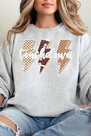 Touchdown Lightning Bolt Unisex NuBlend Crew Sweatshirt - Wholesale Accessory Market