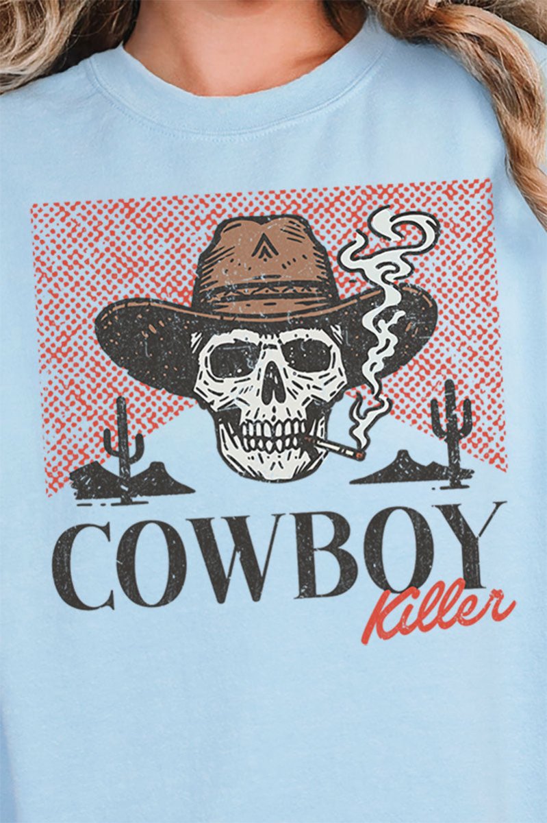 Vintage Cowboy Killer Unisex NuBlend Crew Sweatshirt - Wholesale Accessory Market