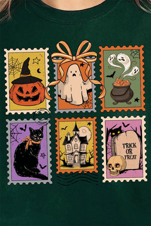 Vintage Halloween Stamps Unisex NuBlend Crew Sweatshirt - Wholesale Accessory Market