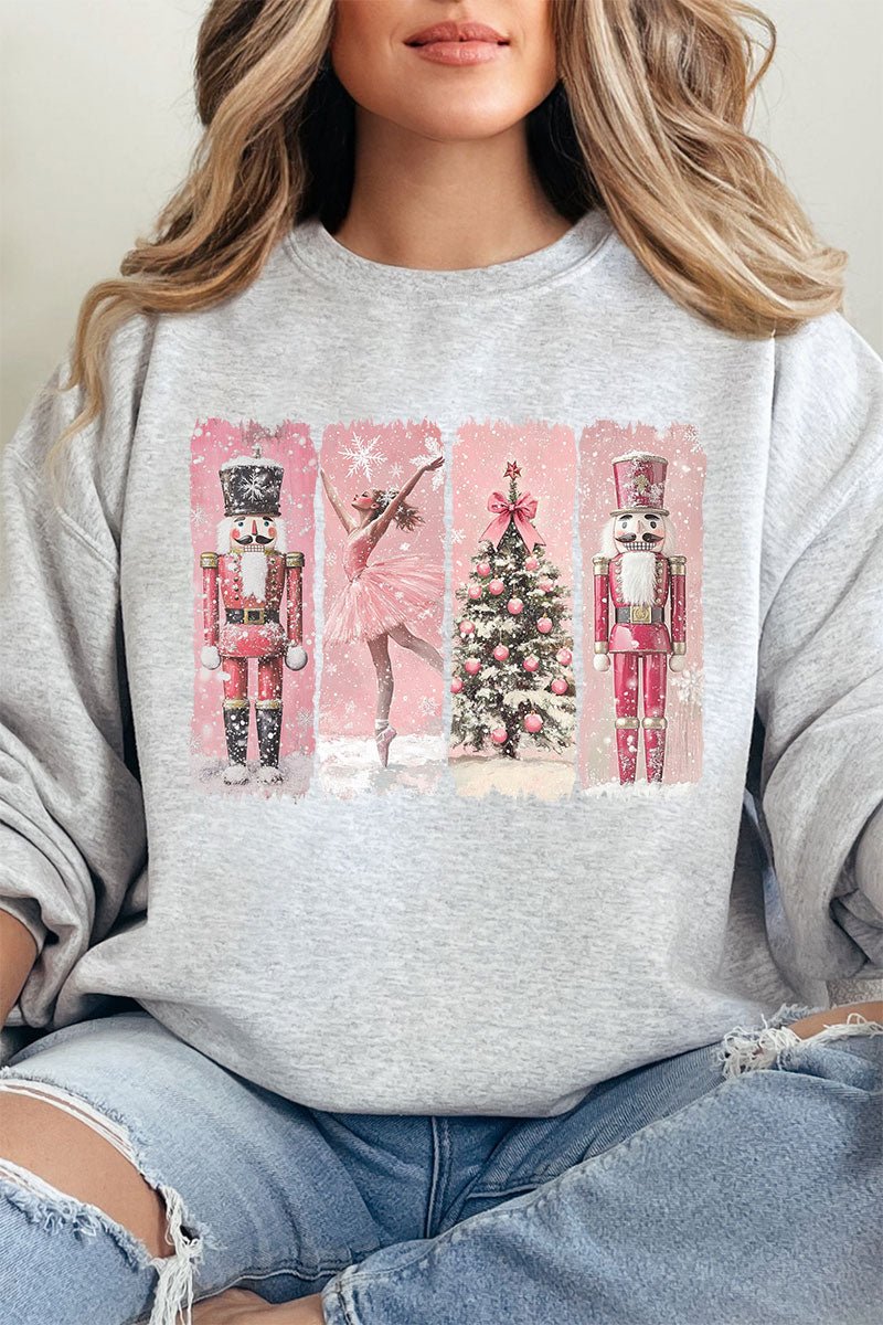 Vintage Nutcracker Christmas Unisex NuBlend Crew Sweatshirt - Wholesale Accessory Market