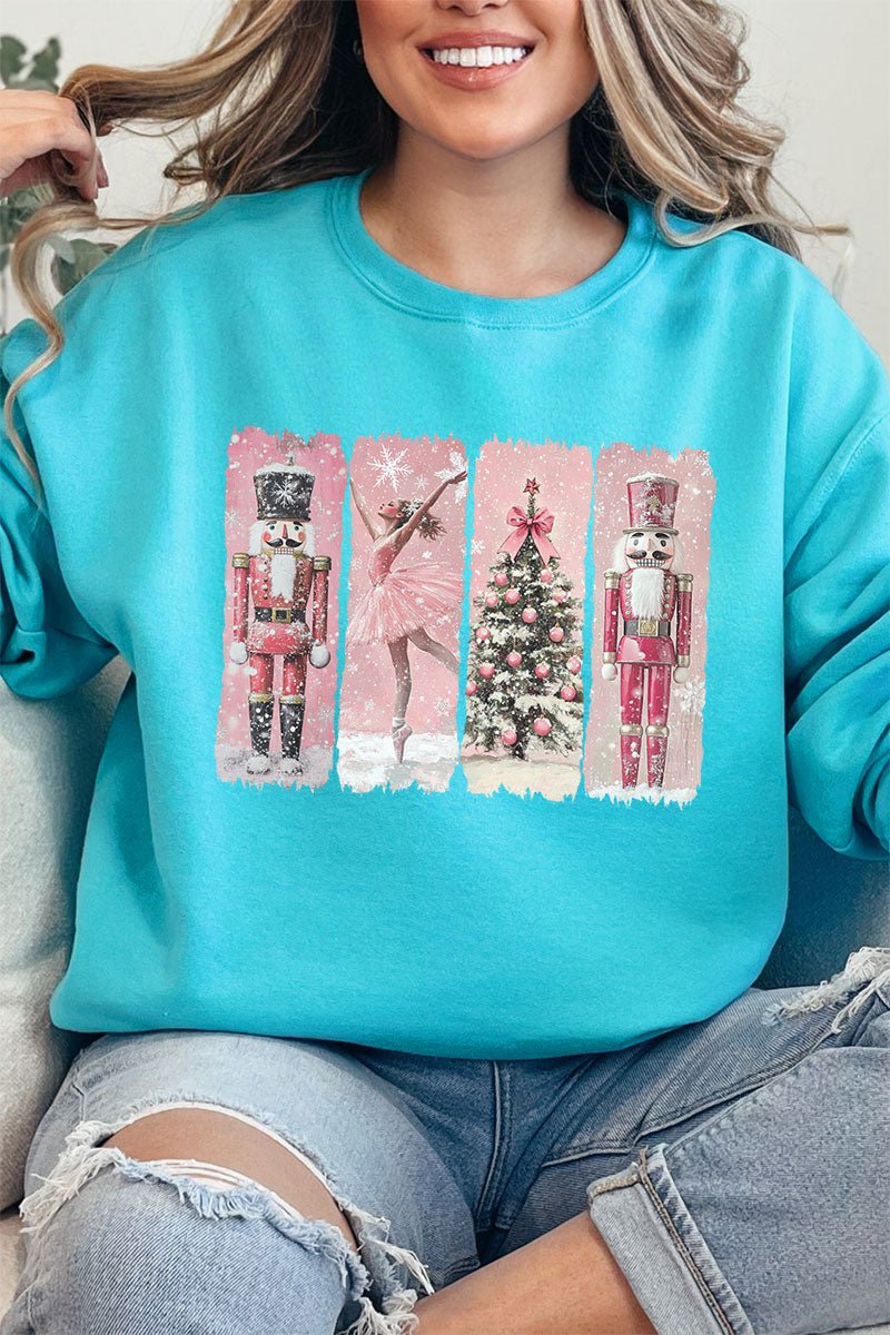 Vintage Nutcracker Christmas Unisex NuBlend Crew Sweatshirt - Wholesale Accessory Market