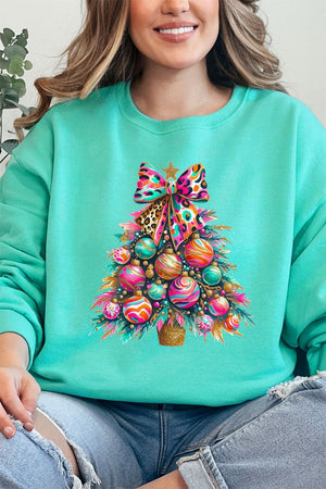 Vivid Christmas Tree Unisex NuBlend Crew Sweatshirt - Wholesale Accessory Market