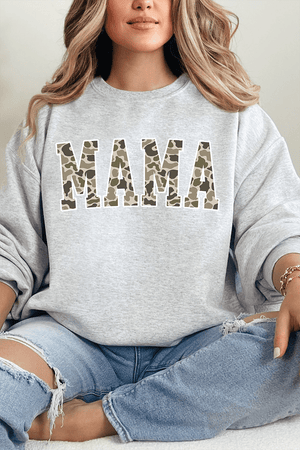 White Mama Camo Unisex NuBlend Crew Sweatshirt - Wholesale Accessory Market