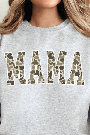White Mama Camo Unisex NuBlend Crew Sweatshirt - Wholesale Accessory Market