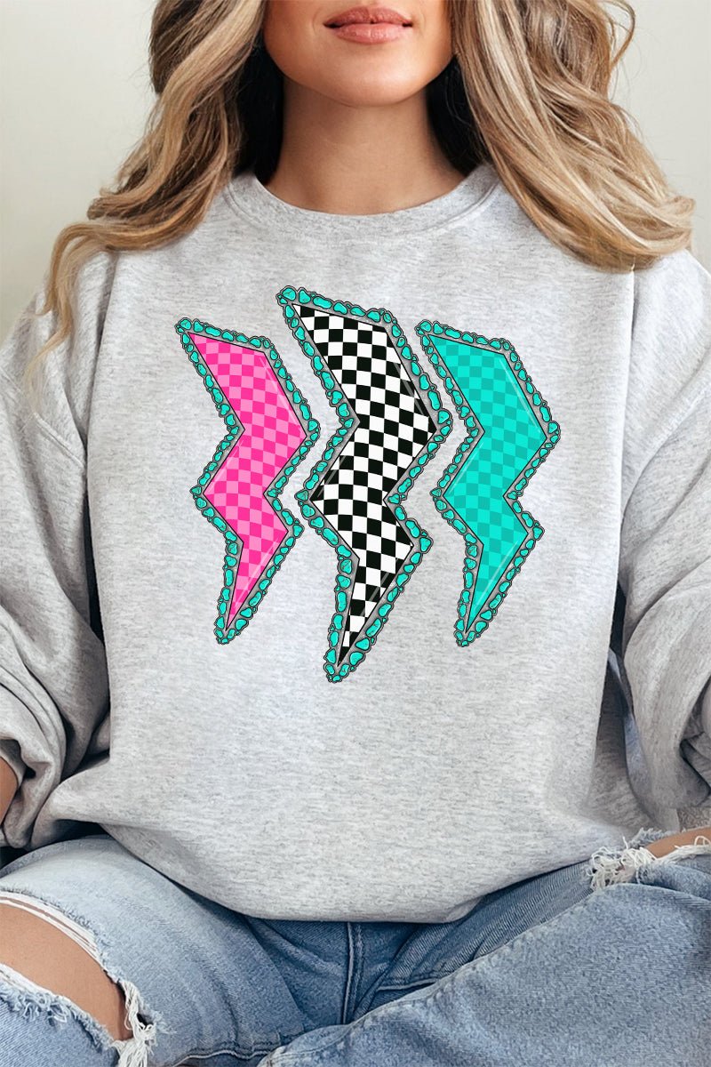 Wild Lightning Unisex NuBlend Crew Sweatshirt - Wholesale Accessory Market