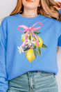 Coquette Lemon Blossom Unisex NuBlend Crew Sweatshirt - Wholesale Accessory Market