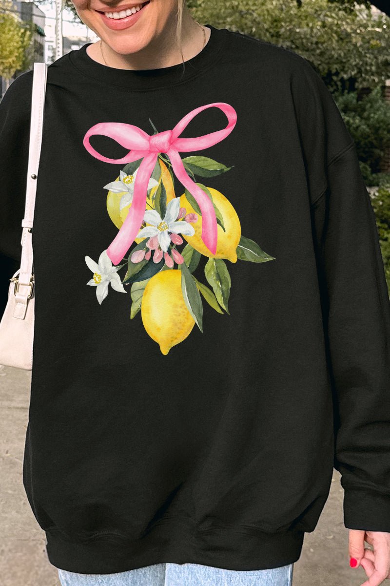 Coquette Lemon Blossom Unisex NuBlend Crew Sweatshirt - Wholesale Accessory Market