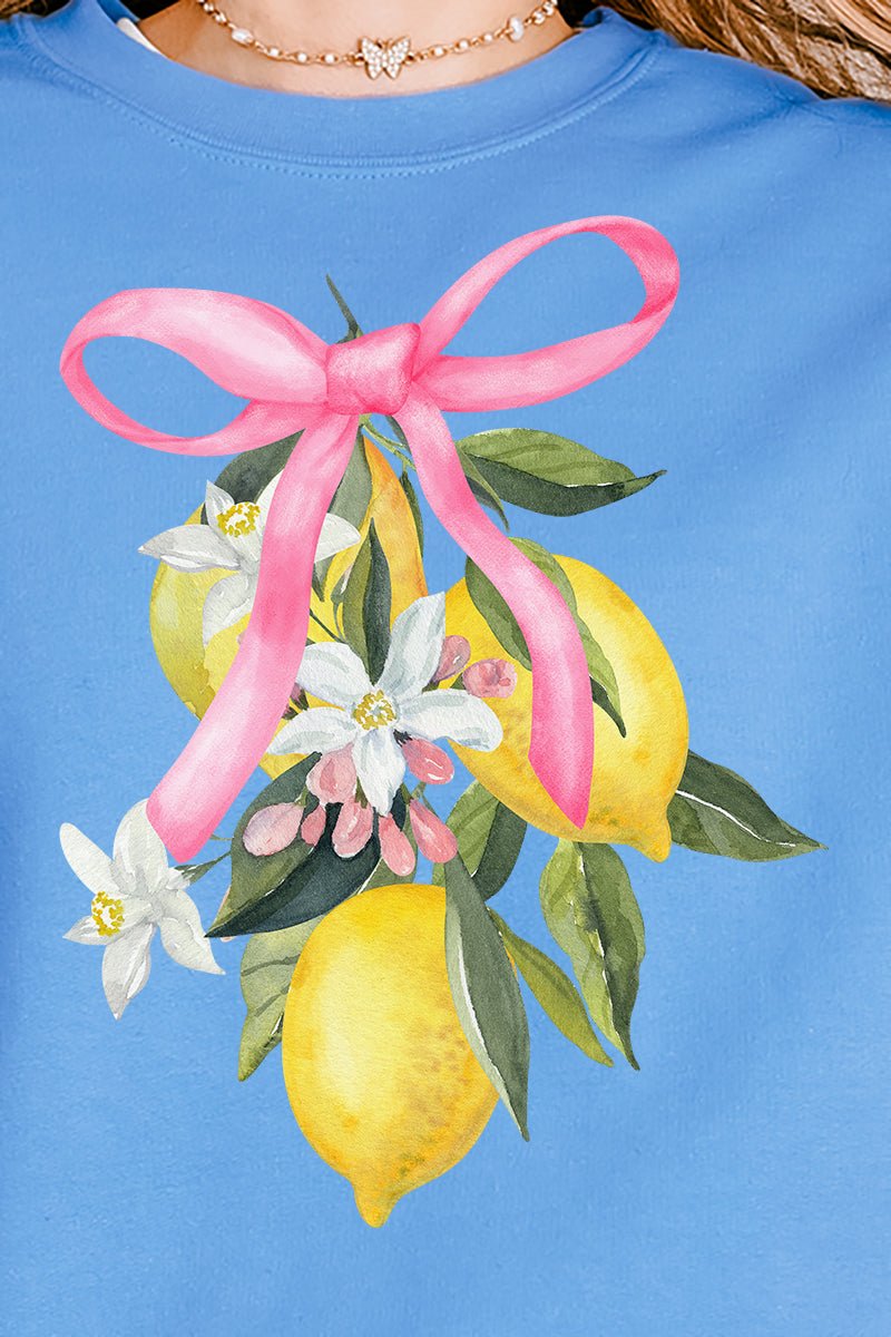 Coquette Lemon Blossom Unisex NuBlend Crew Sweatshirt - Wholesale Accessory Market