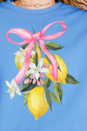 Coquette Lemon Blossom Unisex NuBlend Crew Sweatshirt - Wholesale Accessory Market