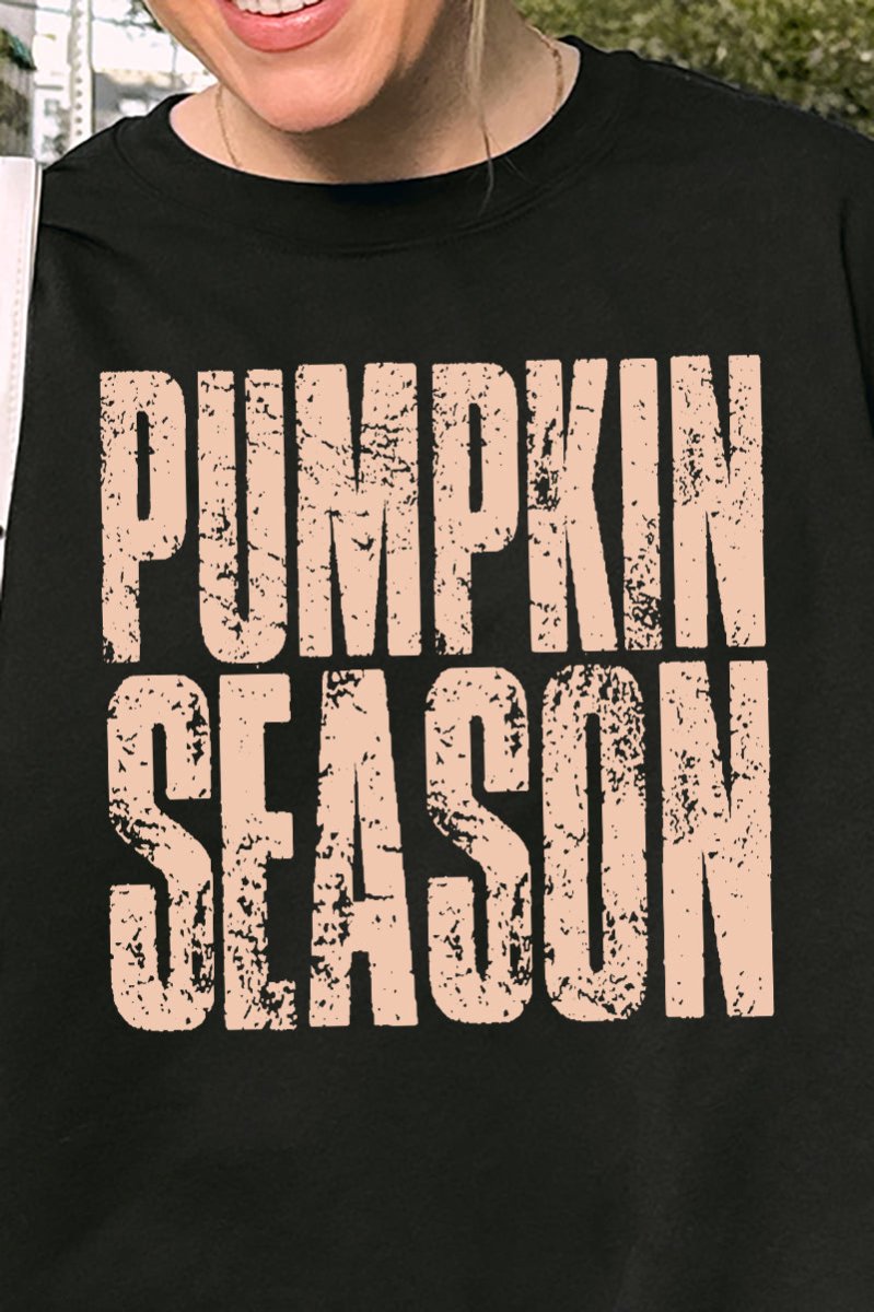 Distressed Pumpkin Season Unisex NuBlend Crew Sweatshirt - Wholesale Accessory Market