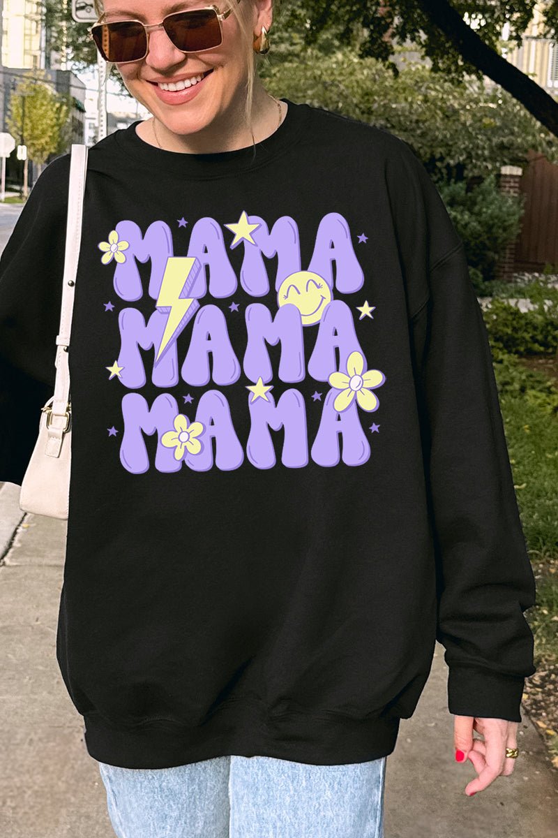 Hippie Spring Mama Unisex NuBlend Crew Sweatshirt - Wholesale Accessory Market