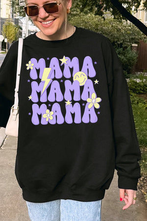 Hippie Spring Mama Unisex NuBlend Crew Sweatshirt - Wholesale Accessory Market