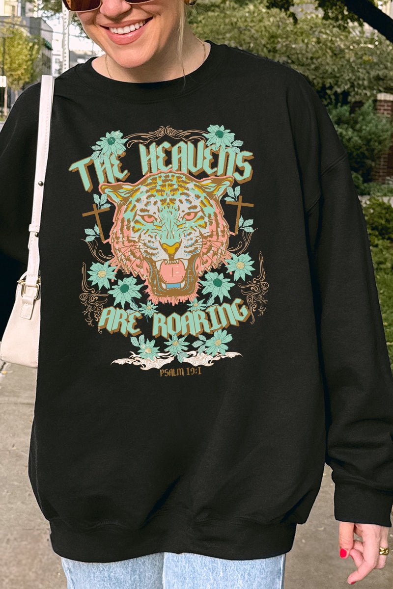 The Heavens Are Roaring Unisex NuBlend Crew Sweatshirt - Wholesale Accessory Market
