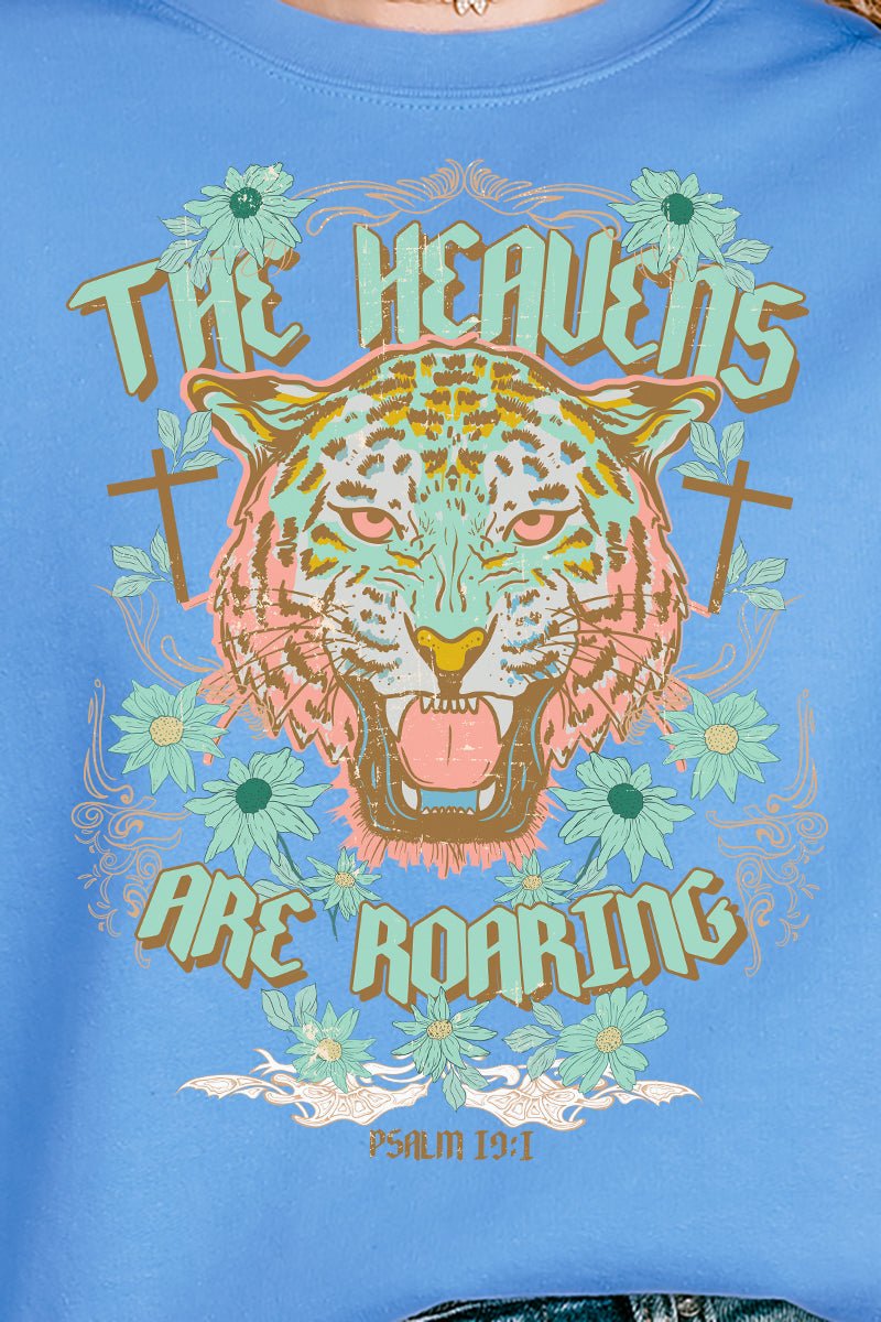 The Heavens Are Roaring Unisex NuBlend Crew Sweatshirt - Wholesale Accessory Market