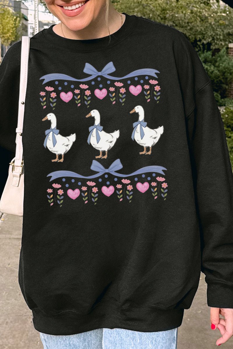 Vintage Geese Girls Unisex NuBlend Crew Sweatshirt - Wholesale Accessory Market