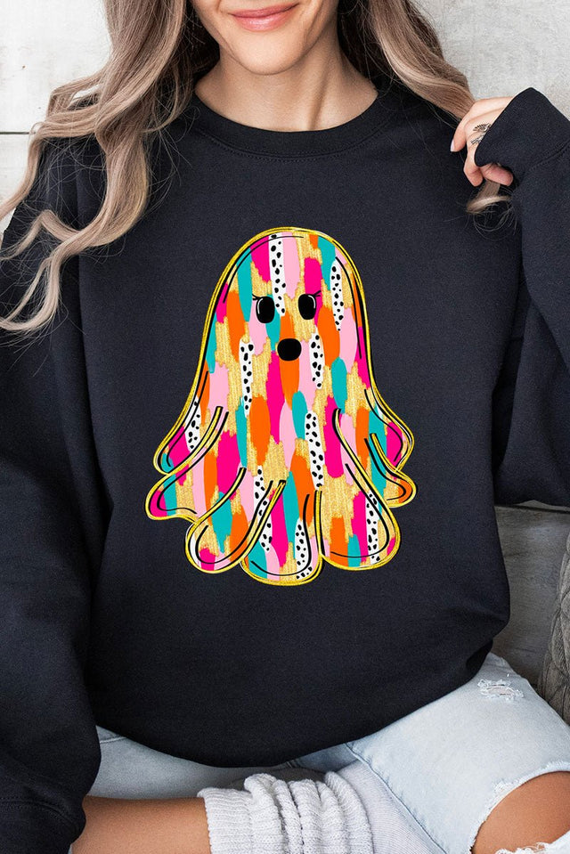 Watercolor Ghost Unisex NuBlend Crew Sweatshirt - Wholesale Accessory Market