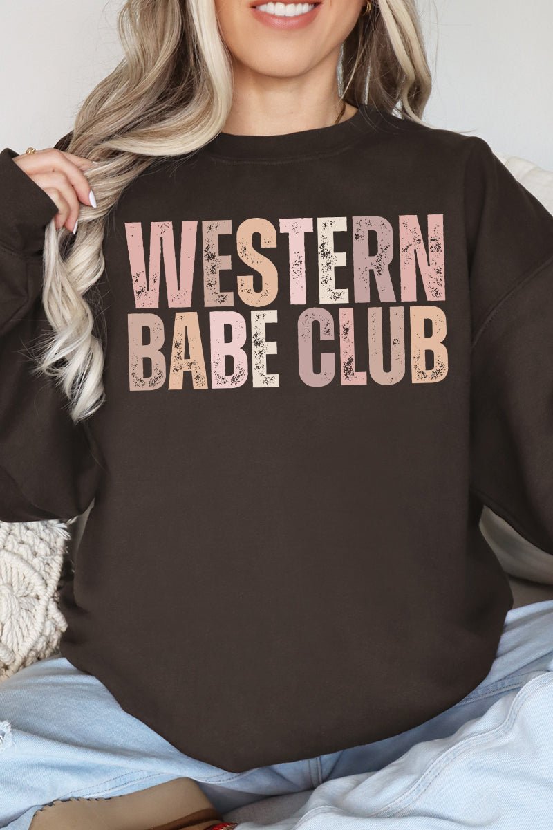 Western Babe Club Unisex NuBlend Crew Sweatshirt - Wholesale Accessory Market