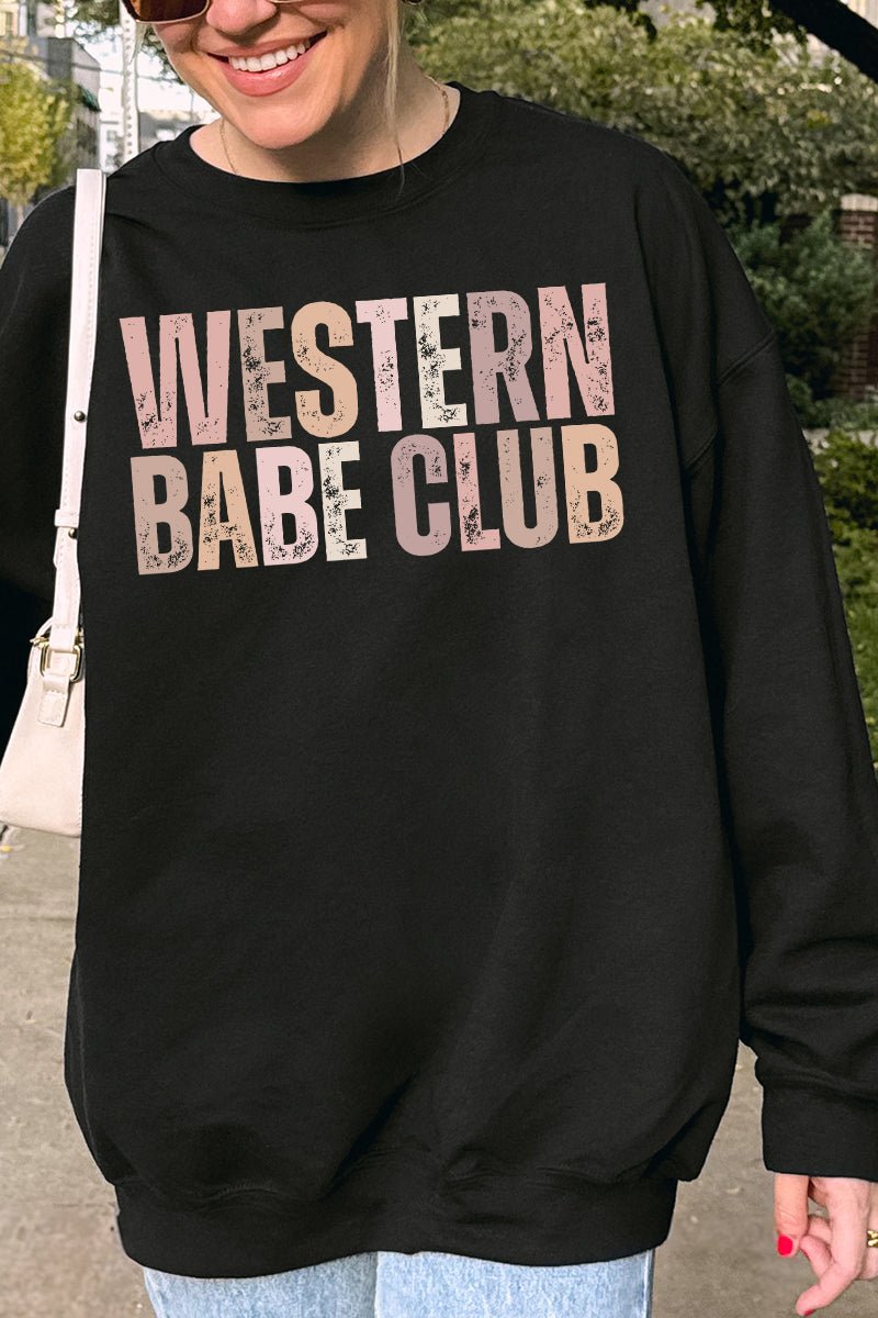 Western Babe Club Unisex NuBlend Crew Sweatshirt - Wholesale Accessory Market
