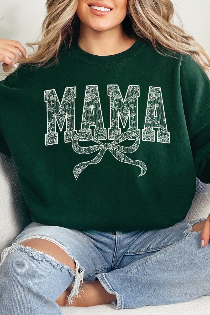 White Lace Mama Unisex NuBlend Crew Sweatshirt - Wholesale Accessory Market