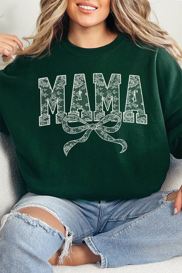 White Lace Mama Unisex NuBlend Crew Sweatshirt - Wholesale Accessory Market