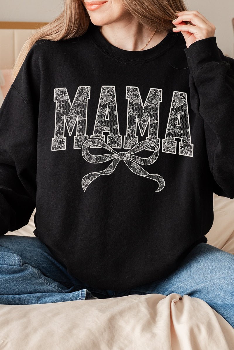 White Lace Mama Unisex NuBlend Crew Sweatshirt - Wholesale Accessory Market