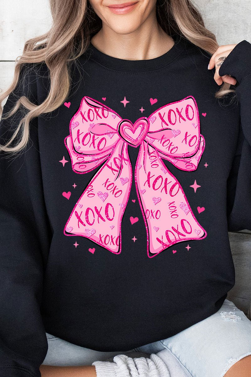 XOXO Coquette Cutie Unisex NuBlend Crew Sweatshirt - Wholesale Accessory Market